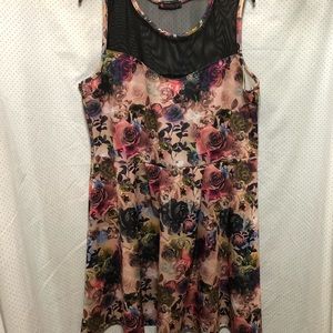 Floral skater dress